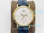 Perfect Replica IWC Schaffhausen Portofino Moon Phase Yellow Gold Bezel Men 41MM